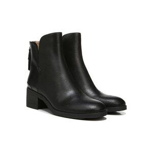 NWOB Franco Sarto Sarto Zelma black leather Ankle Boots size 10